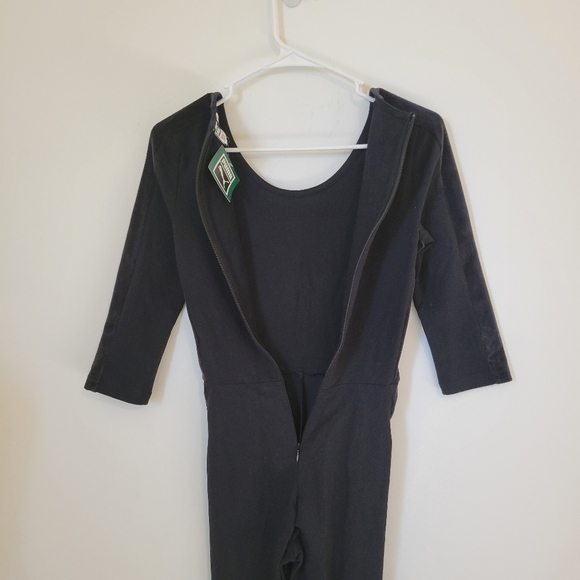 Puma T7 Black Velour Jumpsuit NWT - Picture 12 of 13
